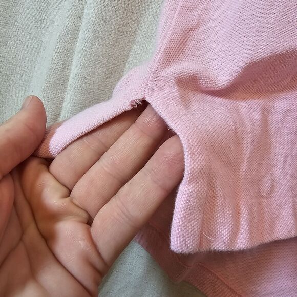 Polo by Ralph Lauren Men's Pink Polo Shirt XL And Extra Long *Small Flaws* - Picture 7 of 12